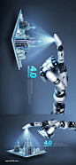 【乐分享】商务科技蓝色地球科幻海报PSD素材_平面素材_乐分享-设计共享素材平台 