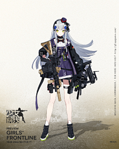 画集--少女前线-花瓣网|陪你做生活的设计师 | g