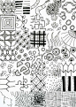 how to doodle art - Zentangle like - zentangle inspired - zentangle patterns - #zentangle #doodleart