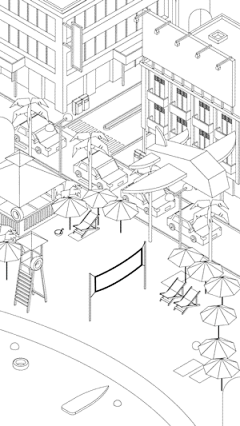 可乐鱼罐头采集到二维插画