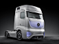 梅赛德斯 - 奔驰推出了壮观的 卡车的未来形态，我认为它能火！！