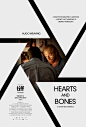HEARTS AND BONES poster by:via www.seekandspeak.com