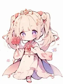 AI Q版人物
采集@别致的七
作者：小红书外外