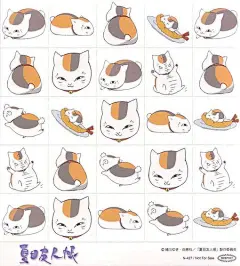 夏目友人帐、动漫、二次元、CP乱炖、猫咪老师