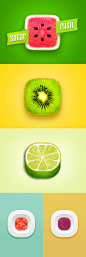  水果icon