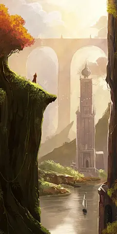 CG游戏原画科幻魔幻场景概念设定图集丨宇宙外星飞船/动画漫画电影CG概念手绘创作