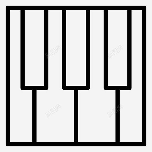 键盘音乐钢琴 免费下载 页面网页 平面电...