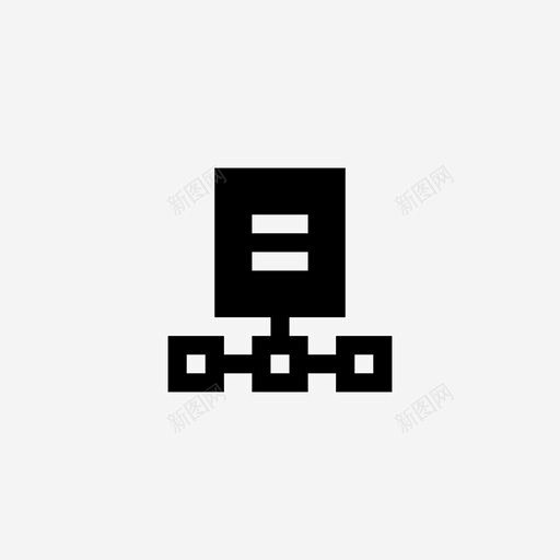 连接数据库网络 连接 icon 图标 标识 标志 UI图标 设计图片 免费下载 页面网页 平面电商 创意素材