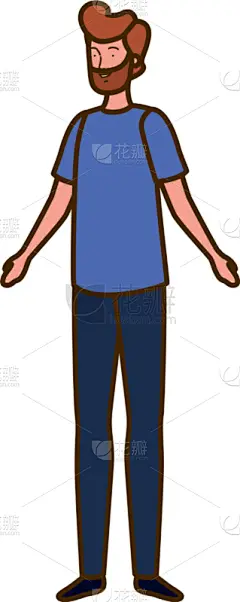 白色背景,青年男人,可爱的,商务,自然美,头发,剪贴画,酷,站,服务