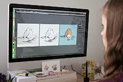 插画是如何真实的创作出来的~ 作者: Nina Stajner ​#手帐素材插画手绘##艺术范#​ ​​​​