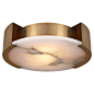 MELANGE LARGE FLUSH MOUNT: 