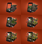LIFEPROOF: Leave Nothing Behind : Key visuals to launch the new iPhone 6 case, which accompanied the LifeProof booth during CES Conference in Las Vegas.