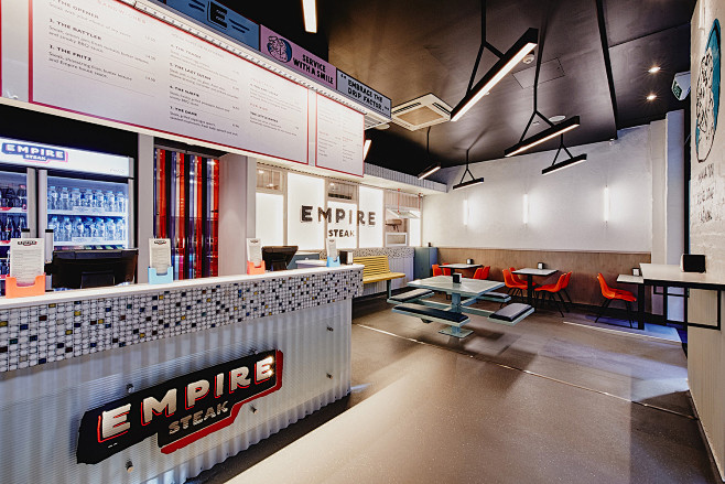 Empire steak牛排餐厅品牌视觉...