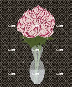 玫瑰 花朵 花瓶 花束 自然 粉红玫瑰 花壁纸 花卉背景