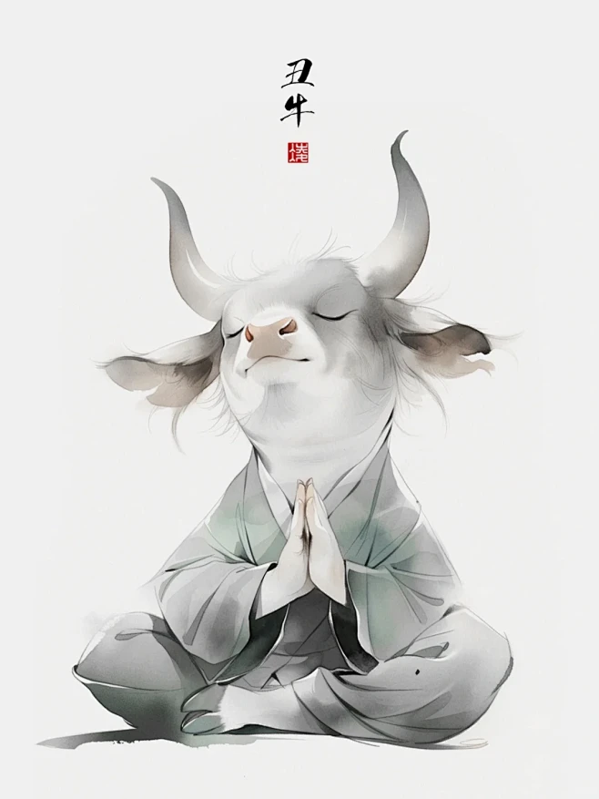 插画｜十二生肖点·禅