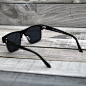 cheap monday vintage复古黑框半框男士女士黑色太阳镜墨镜眼镜  原创 设计 新款 2013 正品 代购  淘宝