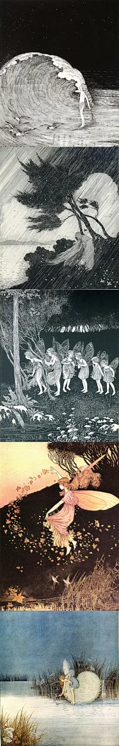澳大利亚插画家 Ida Rentoul Outhwaite 艾达.伦图尔.奥思韦特