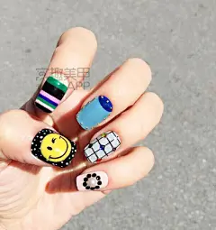 表情包美甲
