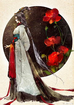 柠萌少女i采集到古风(美人)