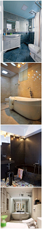 35款浴室装修效果图！ ​ ​​​​