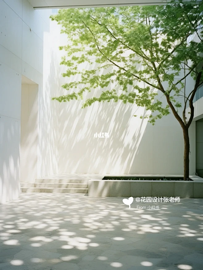 花园设计灵感|现代极简花园-花瓣网