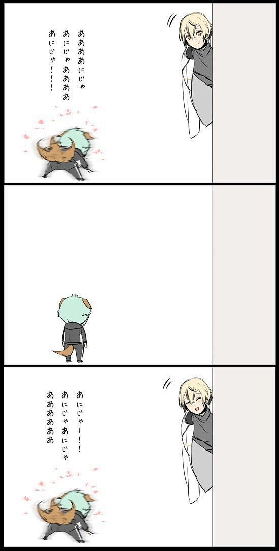 #轉推# #刀剣乱舞# #髭切# #膝丸...