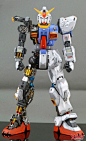 PG 1/60 Gundam Mk-II - Customized Build :  PG 1/60 Gundam Mk-II - Customized Build     Modeled by ferraried       