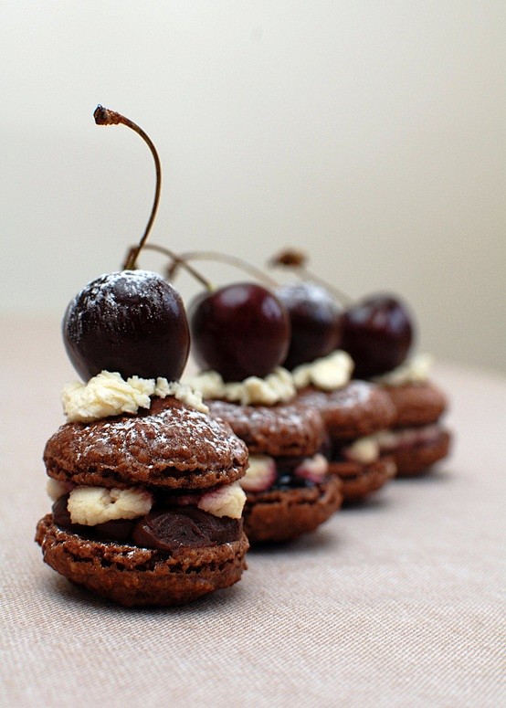 Black Forest Macaron...