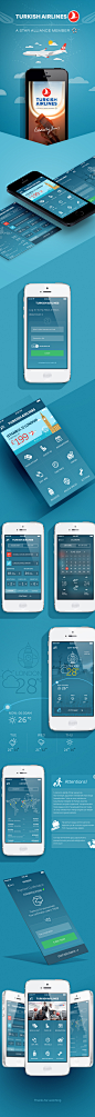 Turkish Airlines App Redesign on Behance