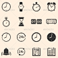 矢量组16次图标-杂项图标Vector Set of 16 Time Icons - Miscellaneous Icons应用、剪纸艺术、收藏、日期、天,设计师,绘图,电子钟,翻页时钟,沙漏,图标,信息图表,孤立的,没有人,对象,期间,沙子,沙漏,季节,系列,集,符号,剪影,象征,紧张,时间,变化,矢量,当手表 app, clipart, collection, date, day, designer, drawing, ELECTRONIC CLOCK, flip clock, hourglass, 