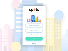 暴走布布采集到UI-登录界面