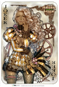 AD Maggi 作品，高贵典雅的扑克牌