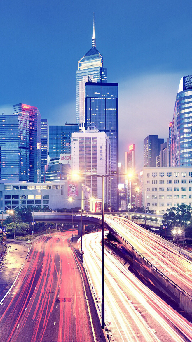 城市夜景 街景 旅行 风景 街道 灯光