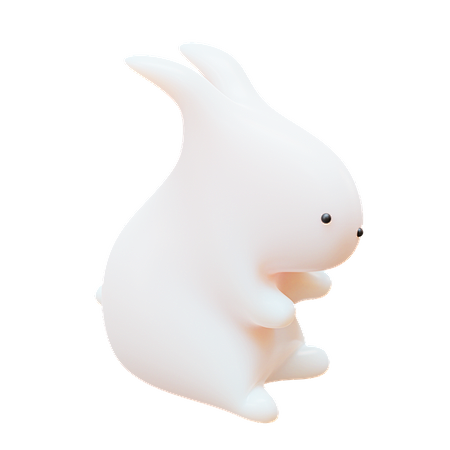 Standing Rabbit 3D I...