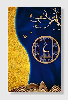 国潮背景中国风