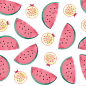 夏季水果素材 PNG格式
