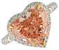 Diamond Heart Ring »