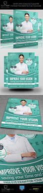 Optometrist & Optician Flyer Template Vol.2 - Flyers Print Templates