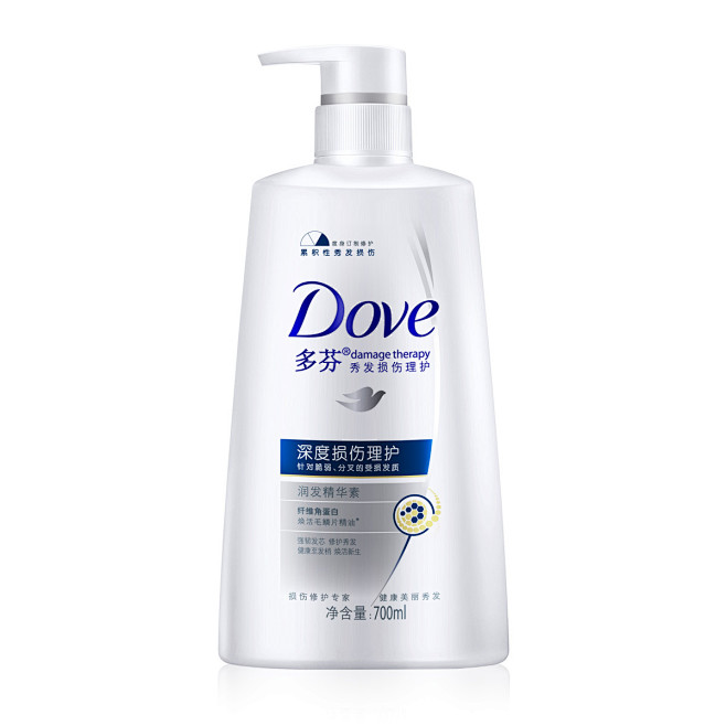 新品 多芬/DOVE 深度损伤理护润发精...