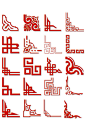 古典边框造型元素