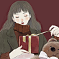 一组温柔的女孩

画师：田村
ins:yosh3656
头像超话#灵感的诞生# ​​​​
