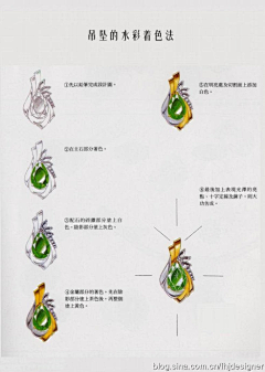 懒懒爱樱花粉采集到宝石镶嵌