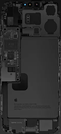 Iphone16pro背部拆机机械壁纸 - 小红书