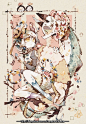 [转载]日本——画师からし的手绘水彩插画作品