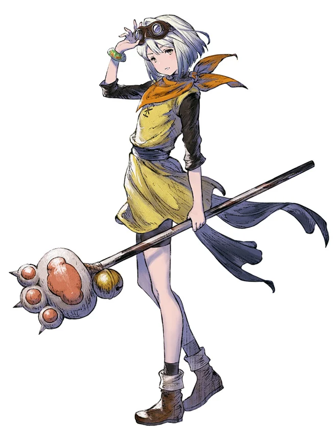 Rion, Oathbound Exile Art from NieR Reincarnation-花瓣网