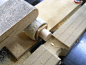 Round Tenon Milling Jig / Gabarit pour façonner des tenons ronds | Atelier du Bricoleur (menuiserie)…..…… Woodworking Hobbyist's Workshop