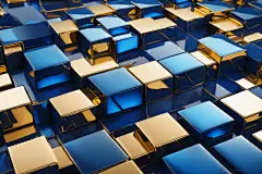 美观黄金模型背景图图片