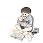 丸仔鱼罐头｜插画分享vol.284 - 小红书