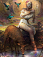 卡牌游戏<legend of the cryptids>精美高清原画大图_Nekoo_xi同学想成为大大_新浪博客