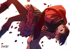 美图收藏～RWBY_Ruby,并非小红帽 - 堆糖，美图壁纸兴趣社区
